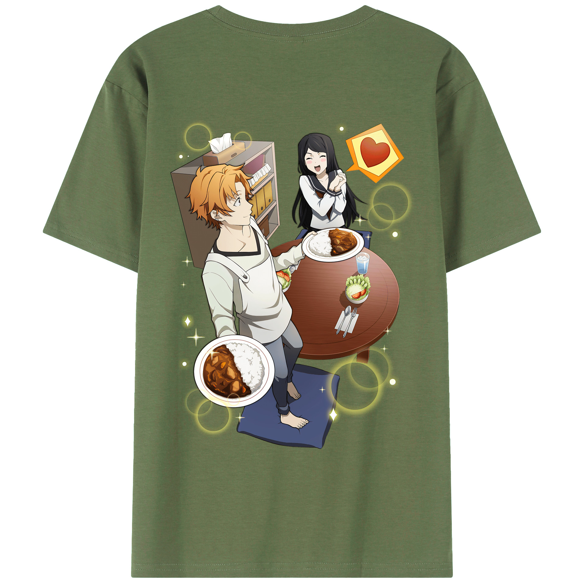 （画像用） 文豪ストレイドッグス Bungo Stray Dogs 綿100％ メンズ半袖Tシャツ（バックプリント） 通気性
